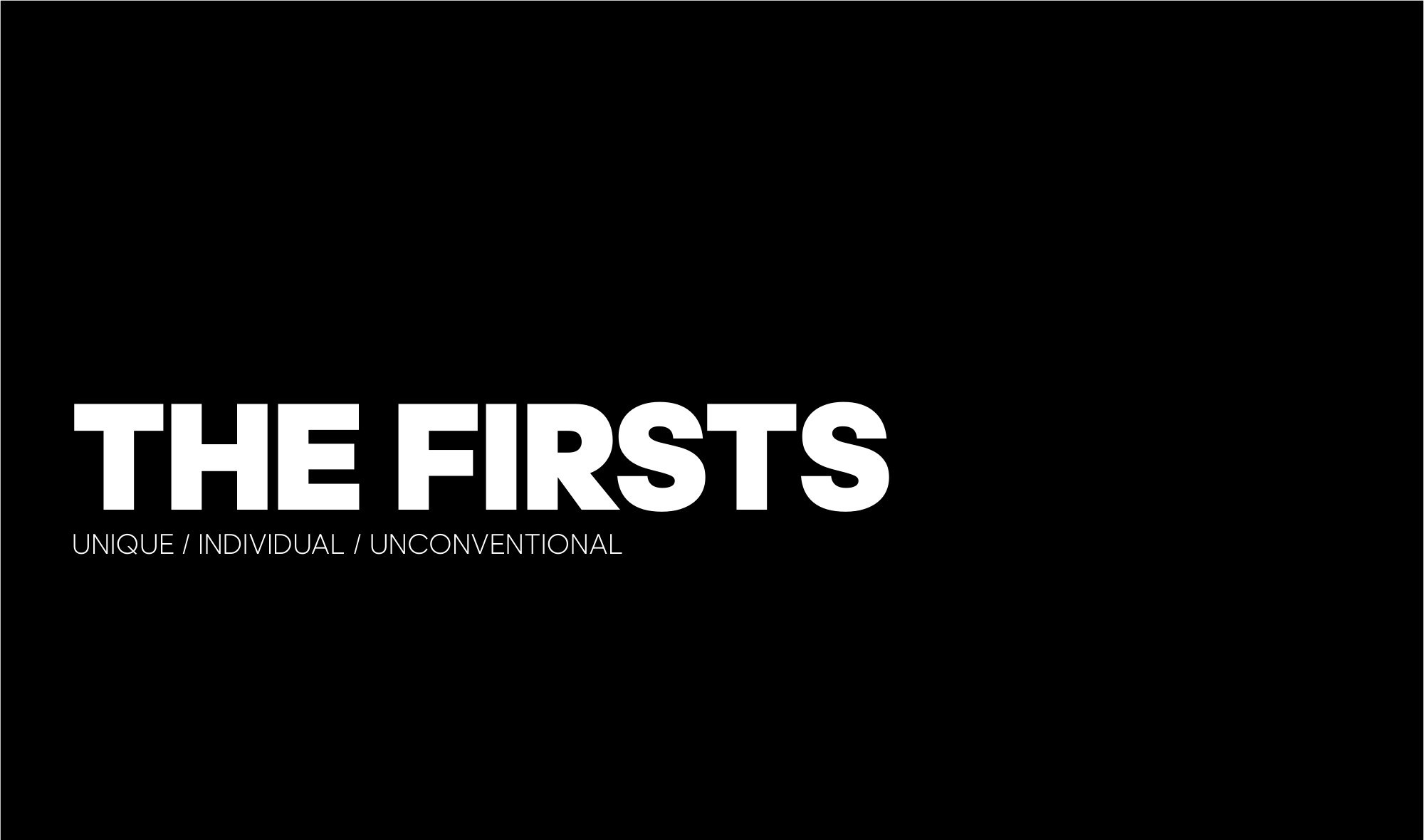 adidas · 01: The Firsts